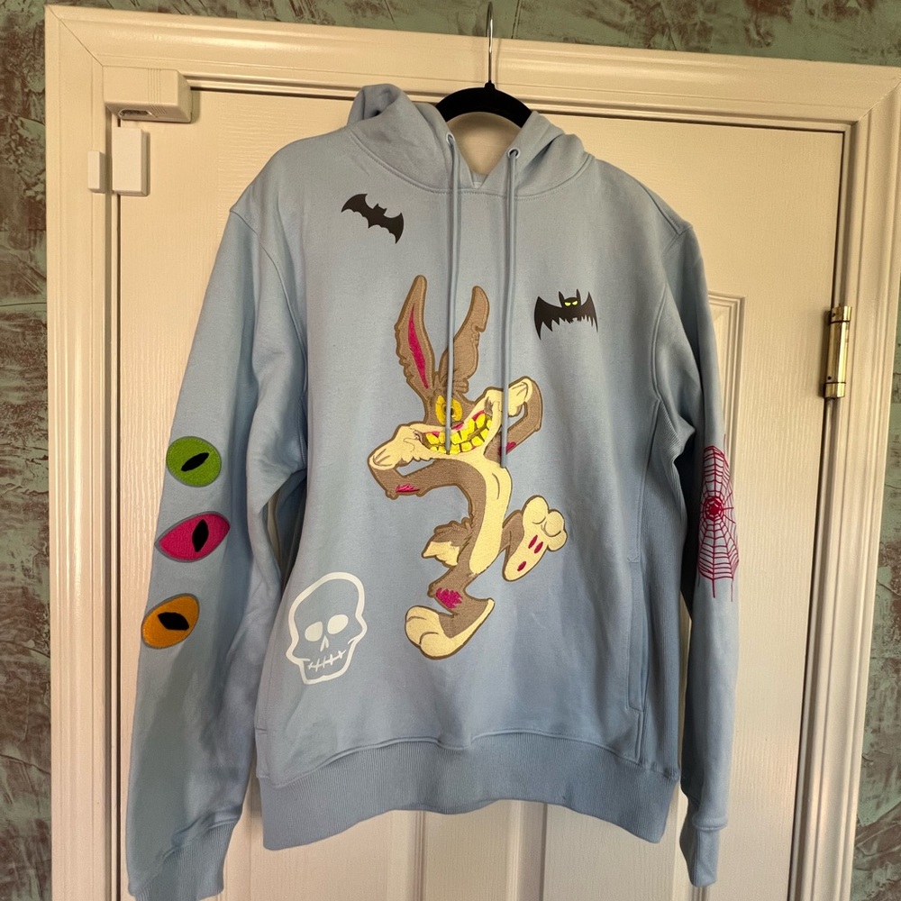 Looney Tunes Freeze Max Unisex Bugs Boogey
Horror Pullover Hoodie - Light Blue - Picture 2 of 12